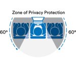 3M Filtre de confidentialité de l'écran lumineux pour ordinateur portable plein écran 14 po (355 mm), 16:9, BP140W9E