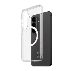 PanzerGlass CARE™ by ® Urban Explorer Case Transparent mit Weiß Qi Samsung Galaxy S26 Schutzhülle für Mobiltelefone Hülle