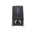 StarTech.com Séparateur de Réseau Gigabit à 1 Port, Coupleur Ethernet RJ45 Compact en Ligne avec Isolation Galvanique 4kV, IP40, Isolateur de Réseau, Montable sur Rail DIN, Conforme TAA
