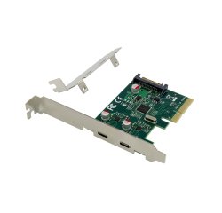 Conceptronic EMRICK 2-Port USB 3.2 Gen 2 Type-C PCIe Card