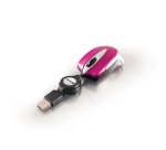 Verbatim Go Mini Optical Travel Mouse - mouse - USB - hot pink