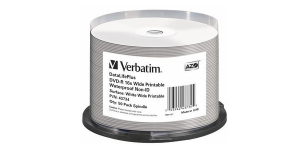 Verbatim DataLifePlus 4.7 GB DVD-R 50 pc(s)