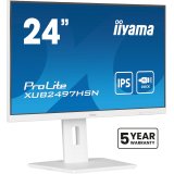 iiyama ProLite XUB2497HSN-W1 écran plat de PC 60,5 cm (23.8") 1920 x 1080 pixels Full HD LED Blanc