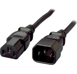 Equip High Quality Power Cord, C13 to C14