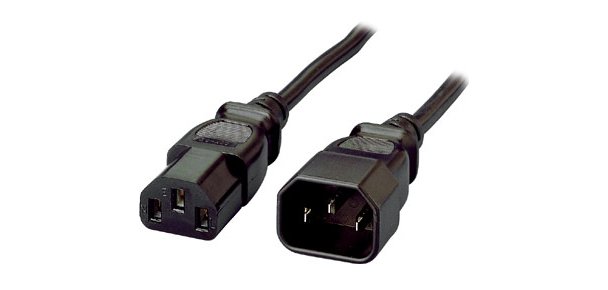 Equip High Quality Power Cord, C13 to C14