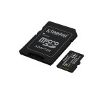 Kingston Technology 64GB microSDXC Canvas Select Plus Gen3 100MB/s A1 (Adaptateur SD inclus)