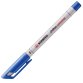 Stylo-feutre stabilo ohp pen soluble pointe fine 0.7mm multi-supports effaçable grip ergonomique coloris bleu