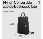 HP 14-inch Convertible Laptop Backpack Tote