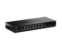 NETGEAR GS310TPv2 Géré L2/L3 Gigabit Ethernet (10/100/1000) Connexion Ethernet, supportant l'alimentation via ce port (PoE) Bureau Noir