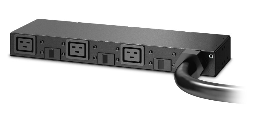 APC AP6038A unità di distribuzione dell'energia (PDU) 3 presa(e) AC 0U/1U Nero