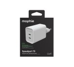 mophie Speedport 70 Universel Blanc Secteur Charge rapide Intérieure