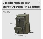 HP Sac à dos modulaire pour PC portable 15,6 pouces
