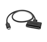 StarTech.com SATA to USB-C Cable, USB 10Gbps to 2.5in SATA I II III Hard Drive Adapter, External Converter for SSD or HDD Data Transfer