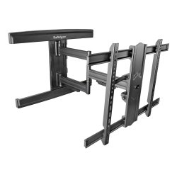 StarTech.com TV Wall Mount for up to 80 inch (110lb) VESA Mount Displays - Low Profile Full Motion Universal TV Wall Mount Bracket - Heavy Duty Adjustable Tilt/Swivel Articulating Arm