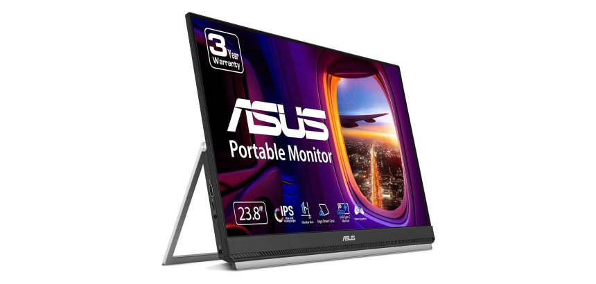 ASUS ZenScreen MB249C écran plat de PC 60,5 cm (23.8") 1920 x 1080 pixels Full HD LED Noir