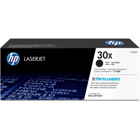 HP Cartouche de toner 30X LaserJet noir grande capacité originale