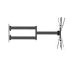 AISENS Soporte Eco Giratorio, Inclinable y Nivelable para Monitor/TV 35kg de 23"-65", Negro