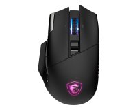 MSI S12-4301370-CLA mouse Gaming Right-hand RF Wireless + Bluetooth + USB Type-A Optical 26000 DPI