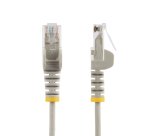 StarTech.com 2 m Cat6-Kabel - Schlank - Snagless RJ45-Anschlüsse - Grau