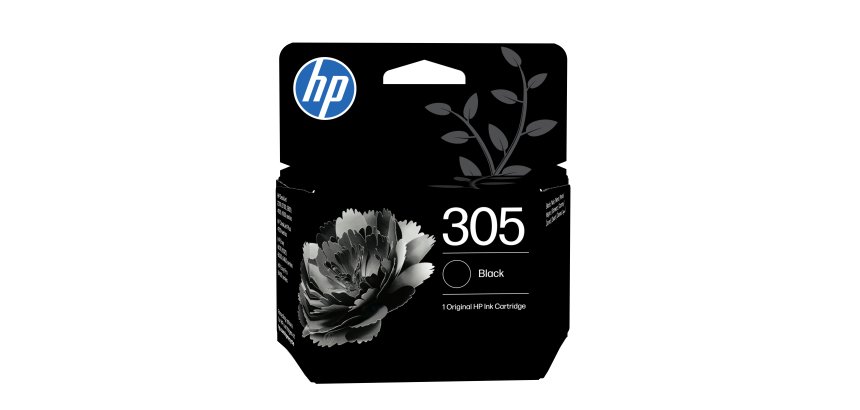 HP Pack de 2 cartouches d'encre authentiques 305 3 couleurs / noir
