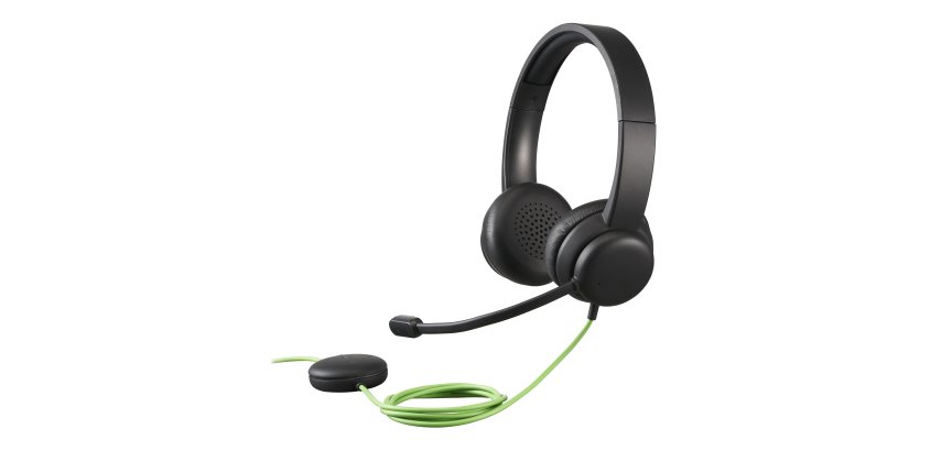 Acer GP.HDS11.01N casque Avec fil Arceau Appels/Musique USB Type-A Noir
