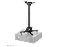 Neomounts CL25-540BL1 Support de plafond pour vidéoprojecteur - h60.5-90.5 cm - installation facile - orientable