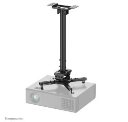 Neomounts CL25-540BL1 Support de plafond pour vidéoprojecteur - h60.5-90.5 cm - installation facile - orientable
