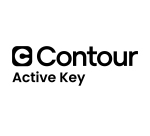 Contour Design Active Key AK-C7412F teclado Universal USB Blanco