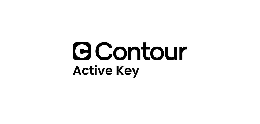 Contour Design Active Key AK-C7412F teclado Universal USB Blanco