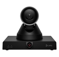 Poly Cámara inteligente Studio E60 4K con zoom óptico de 12 aumentos y MPTZ