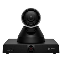 Poly Caméra intelligente Studio E60 4K MPTZ avec zoom optique 12x