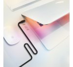 AISENS Cable USB 3.2 Gen2x2 20Gbps 8k@30Hz 5A 100W E-Marker, Tipo USB-C/M-USB-C/M, Negro, 1.0m