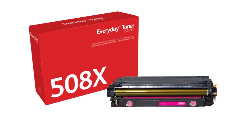 Toner Everyday™ Magenta de Xerox compatible avec HP 508X (CF363X), Grande capacité