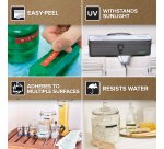 DYMO Authentic Embossing Labels | 9mm x 3m | BlackBlue & Red Self-Adhesive Labelling Tape | for Embossing Label Makers | 3 Count | Made in Europe