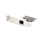 StarTech.com Carte Réseau PCIe Gigabit à 1 Port, Carte Réseau Profil Bas, Carte LAN PCI Express 10/100/1000Mbps, Realtek RTL8111H, Windows et Linux, Conforme TAA