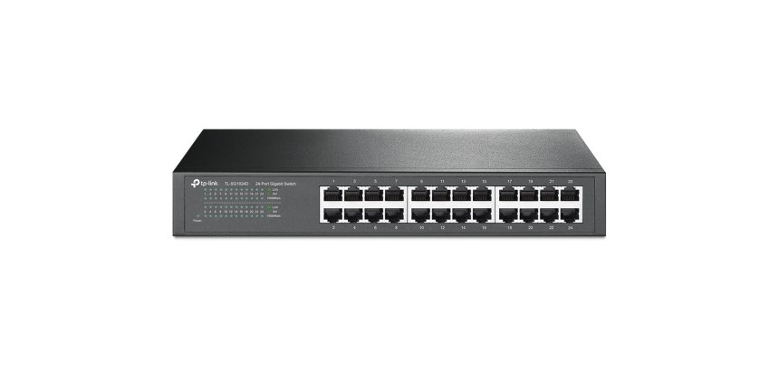TP-Link TL-SG1024D Non-géré Gigabit Ethernet (10/100/1000) Gris