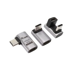 Equip Adaptador USB 4 C a C, 40Gbps, PD 240W, paquete de 3