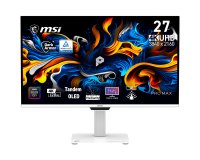 MSI Pro MAX 271UPXW12G Monitor PC 67,3 cm (26.5") 3840 x 2160 Pixel UltraWide Full HD QD-OLED Bianco