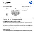 HP E26G9ET PC/stazione di lavoro 265 32 GB DDR5-SDRAM 1 TB SSD Windows 11 Pro SFF AI Workstation, AI PC Nero