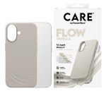 PanzerGlass CARE™ by ® Flow Case Vanilla w. MagSafe iPhone 17 coque de protection pour téléphones portables 16 cm (6.3") Housse Beige