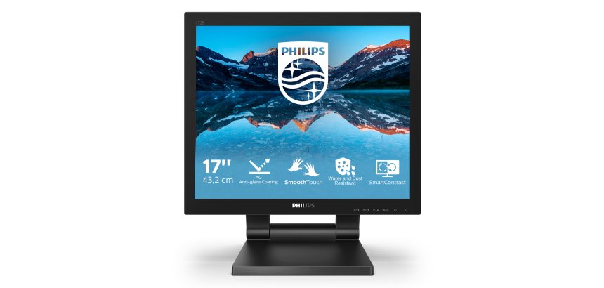 Philips 172B9TL/00 écran plat de PC 43,2 cm (17") 1280 x 1024 pixels Full HD LCD Écran tactile Noir