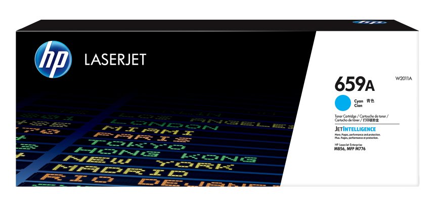 HP LaserJet Toner cyan 659A authentique
