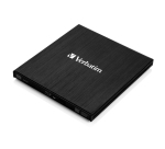 Verbatim External Slimline lecteur de disques optiques Blu-Ray RW Noir