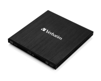 Verbatim External Slimline lecteur de disques optiques Blu-Ray RW Noir