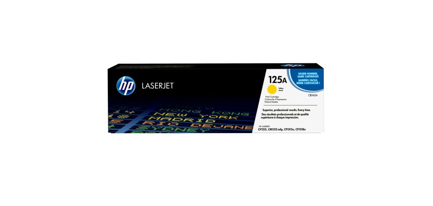 HP 125A - Gelb - original - LaserJet - Tonerpatrone (CB542A)