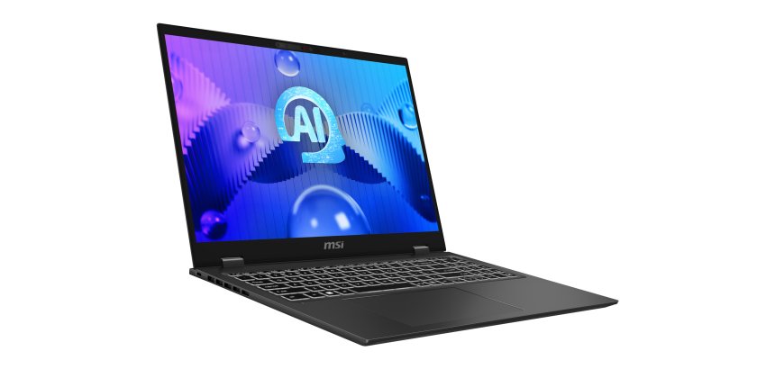 MSI Prestige 16 AI Evo B1MG-234FRNN Copilot+ PC Intel Core Ultra 7 165H Ordinateur portable 40,6 cm (16") Full HD+ 16 Go LPDDR5-SDRAM 512 Go SSD Wi-Fi 7 (802.11be) Windows 11 Pro Gris AZERTY Français