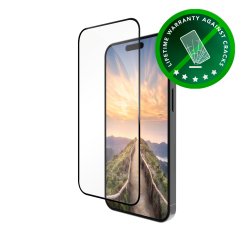 dbramante1928 eco-shield - iPhone 16/15 - Black Edge