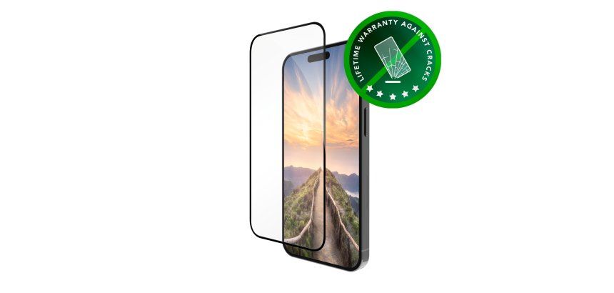 dbramante1928 eco-shield - iPhone 16/15 - Black Edge