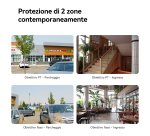 Imou Crusier DUAL 10MP (5MP+5MP) Telecamera Wi-Fi Esterno Doppio Obiettivo, 360°PTZ Videocamera Sorveglianza Esterno con Visione Notturna a Colori, Rilevamento Umano/Veicoli, IP66, Tracciamento Intelligente, 2,4ghz