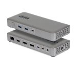 StarTech.com USB4 Docking Station, Driverless Dual 4K 144Hz for Mac and Windows, Universal USB-C Dock with DisplayPort, 100W PD and 2.5GbE